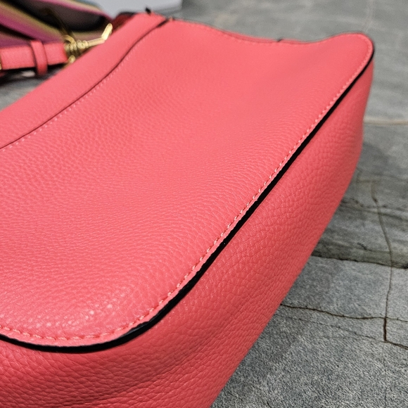 Coach Red Leather Crossbody With Coach Box! NWOT - Picture 13 of 16